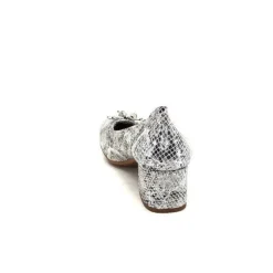 Sabrinas 34833 Cuir Metal Argent*Femme Ballerines