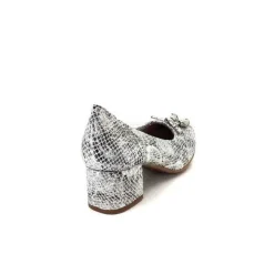 Sabrinas 34833 Cuir Metal Argent*Femme Ballerines