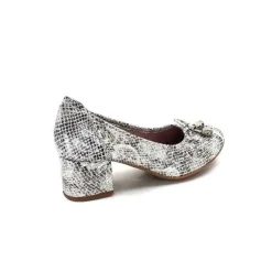 Sabrinas 34833 Cuir Metal Argent*Femme Ballerines