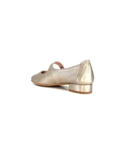 Sabrinas 23034 Cuir Metal Bronze Onyx*Femme Ballerines