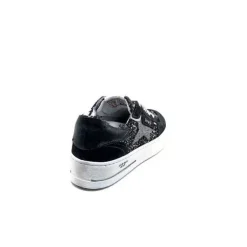 Semerdjian Smr Ale 10221 Cuir Gris & Glitter*Femme Baskets