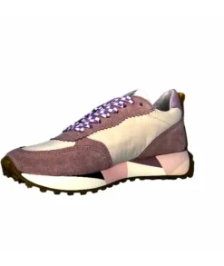 Semerdjian Smr Atom Daim Mauve*Femme Baskets