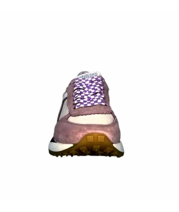 Semerdjian Smr Atom Daim Mauve*Femme Baskets