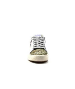 Semerdjian Smr Duck 9433 Cuir Blanc Glitter Or*Femme Baskets