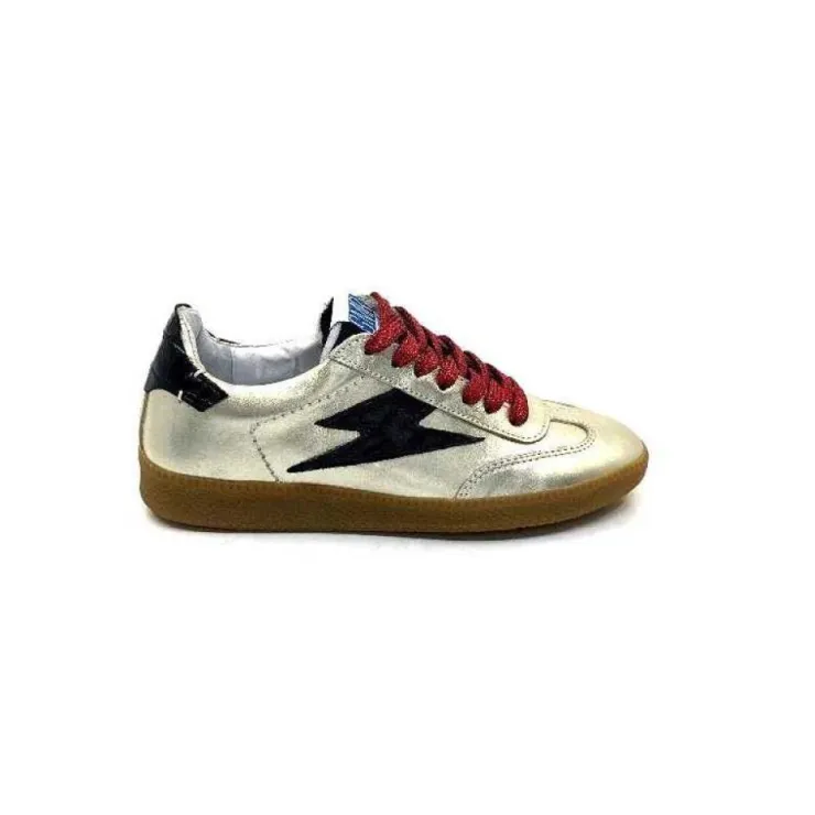 Semerdjian Smr Hov 10415 Cuir Dore*Femme Baskets