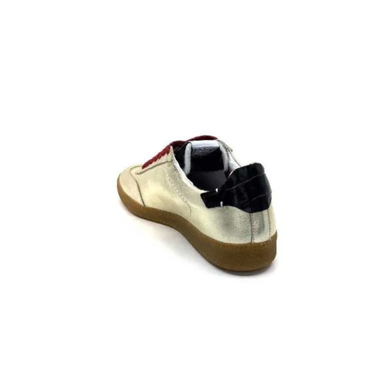 Semerdjian Smr Hov 10415 Cuir Dore*Femme Baskets