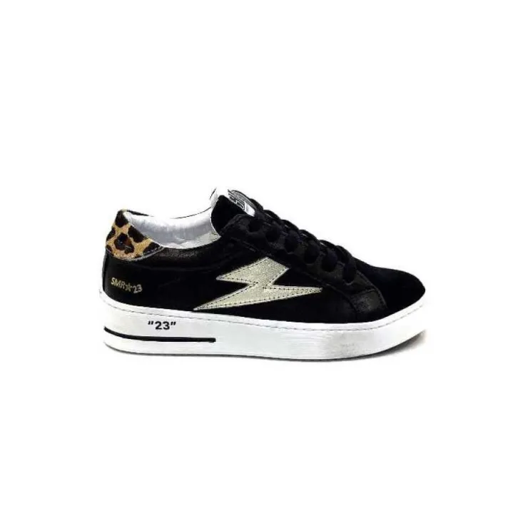 Semerdjian Smr Maya 10267 Cuir Noir*Femme Baskets