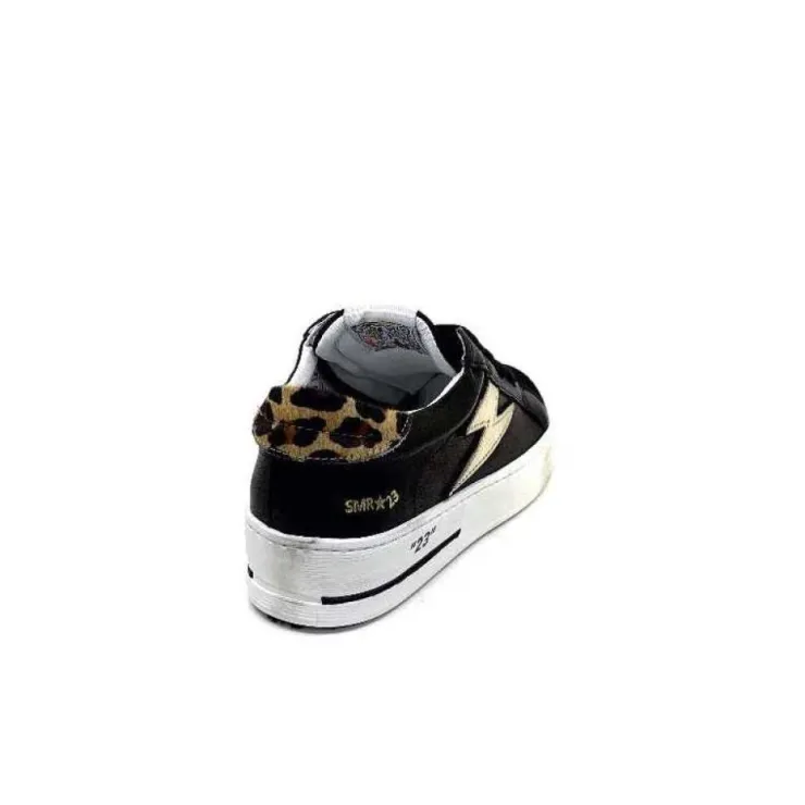 Semerdjian Smr Maya 10267 Cuir Noir*Femme Baskets