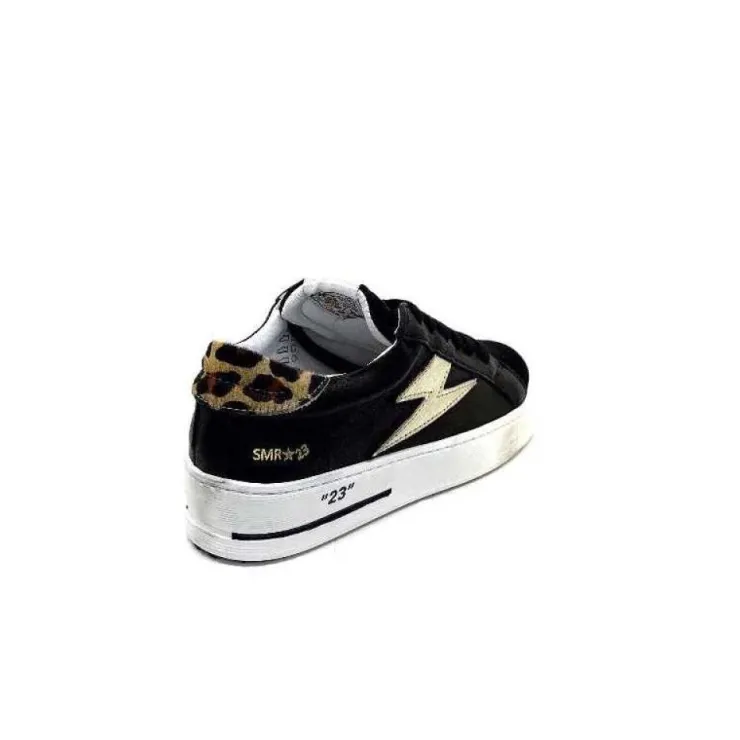 Semerdjian Smr Maya 10267 Cuir Noir*Femme Baskets