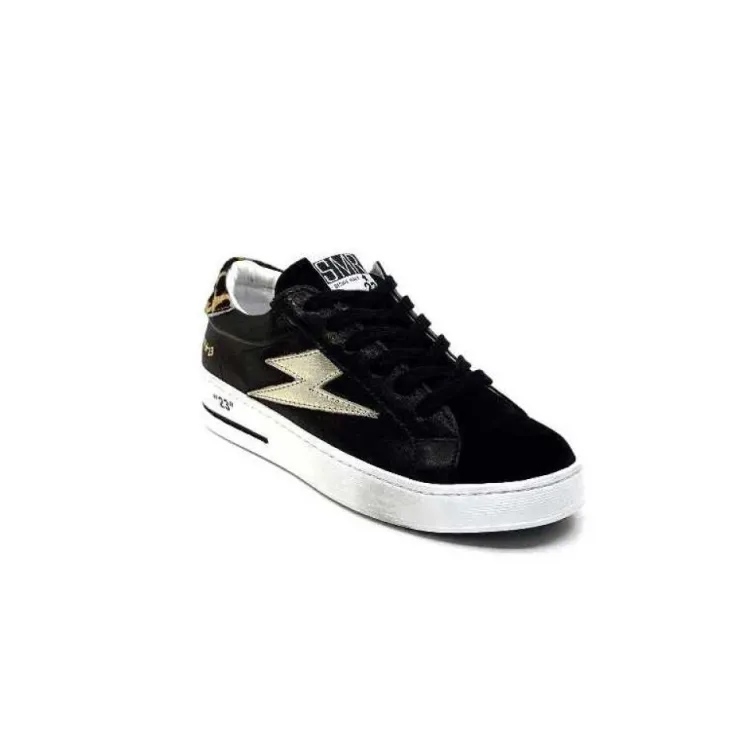 Semerdjian Smr Maya 10267 Cuir Noir*Femme Baskets