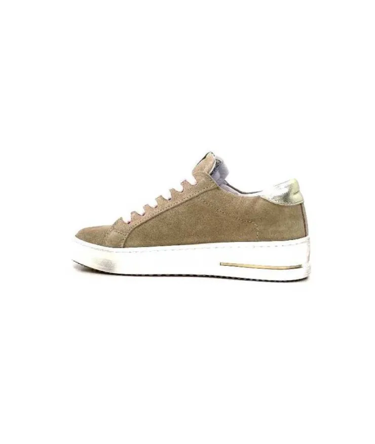 Semerdjian Smr Maya 9503 Daim Beige Lacets Rose*Femme Baskets