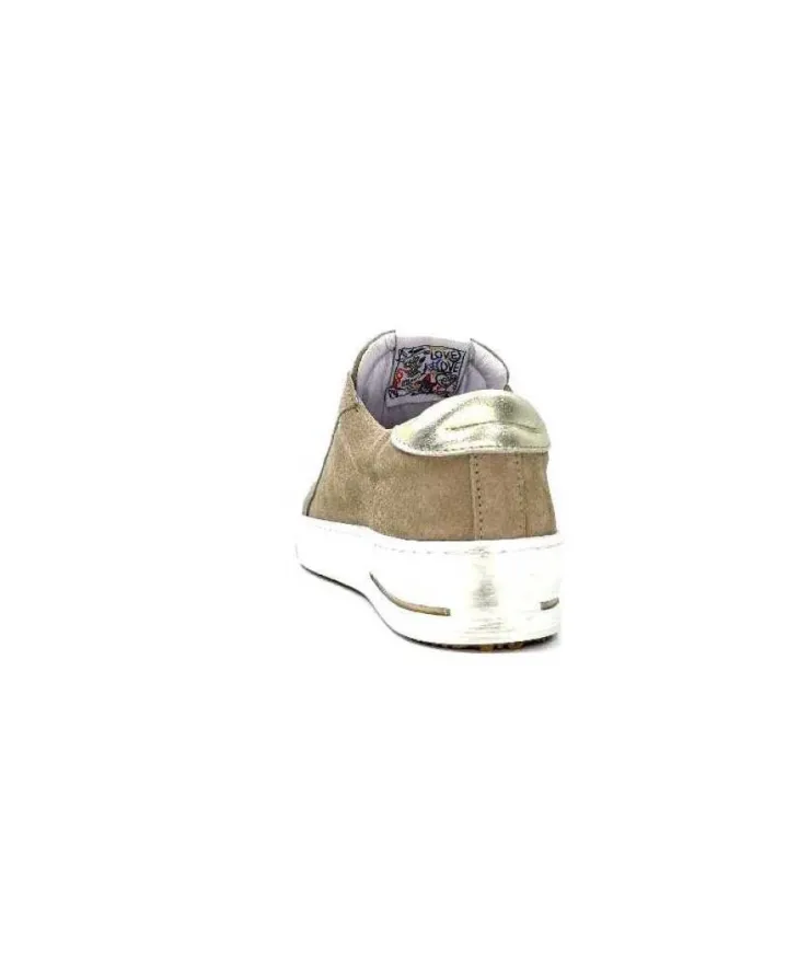Semerdjian Smr Maya 9503 Daim Beige Lacets Rose*Femme Baskets