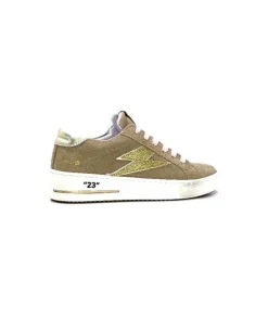 Semerdjian Smr Maya 9503 Daim Beige Lacets Rose*Femme Baskets