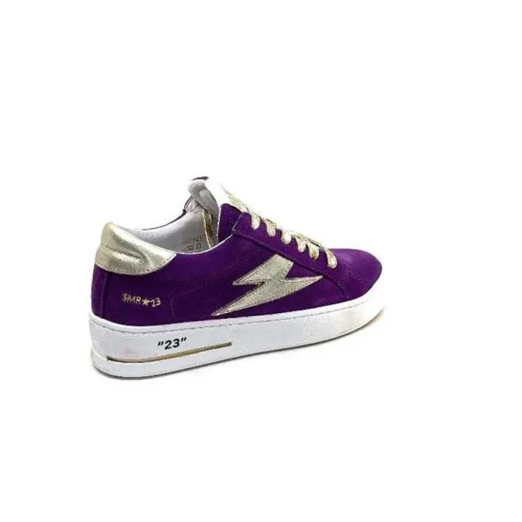 Semerdjian Smr Maya 10300 Daim Violet*Femme Baskets