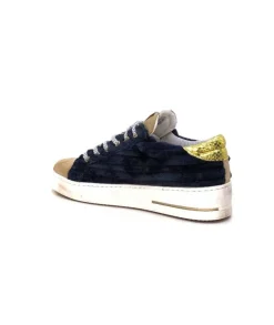Semerdjian Smr Maya 8676 Velours Bleu Daim Beige*Femme Baskets