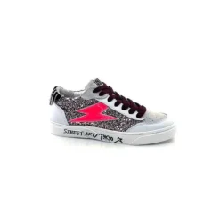 Semerdjian Smr23 Taline 10435 Cuir Blanc Glitter Rose*Femme Baskets
