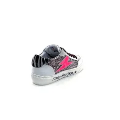 Semerdjian Smr23 Taline 10435 Cuir Blanc Glitter Rose*Femme Baskets