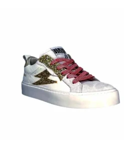 Semerdjian Smr Viken 9587 Cuir Gris Blanc*Femme Baskets