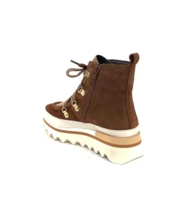 Softwaves 8-51-08 Cuir Daim Cognac*Femme Bottines