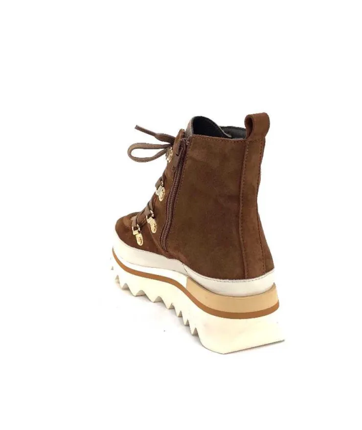 Softwaves 8-51-08 Cuir Daim Cognac*Femme Bottines