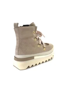 Softwaves 8-51-08 Cuir Daim Creme*Femme Bottines