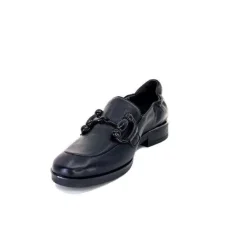 Softwaves 8.35.23 Cuir Noir*Femme Mocassins