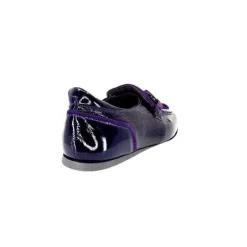 Softwaves 7.78.61 Cuir Vernis Et Daim Violet*Femme Mocassins