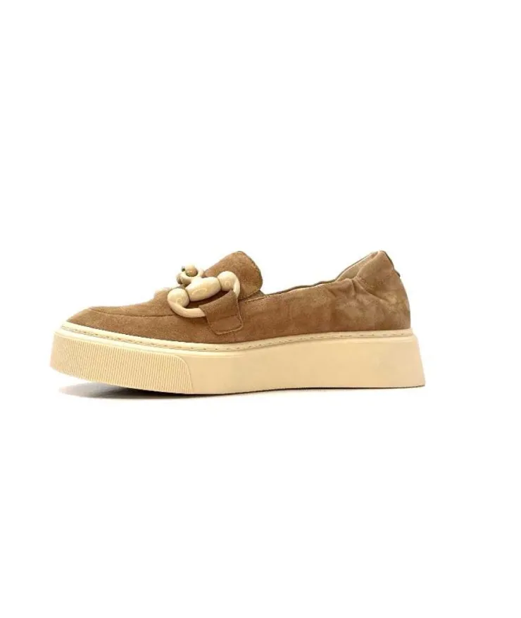 Softwaves 8.80.02 Daim Cuoio*Femme Mocassins