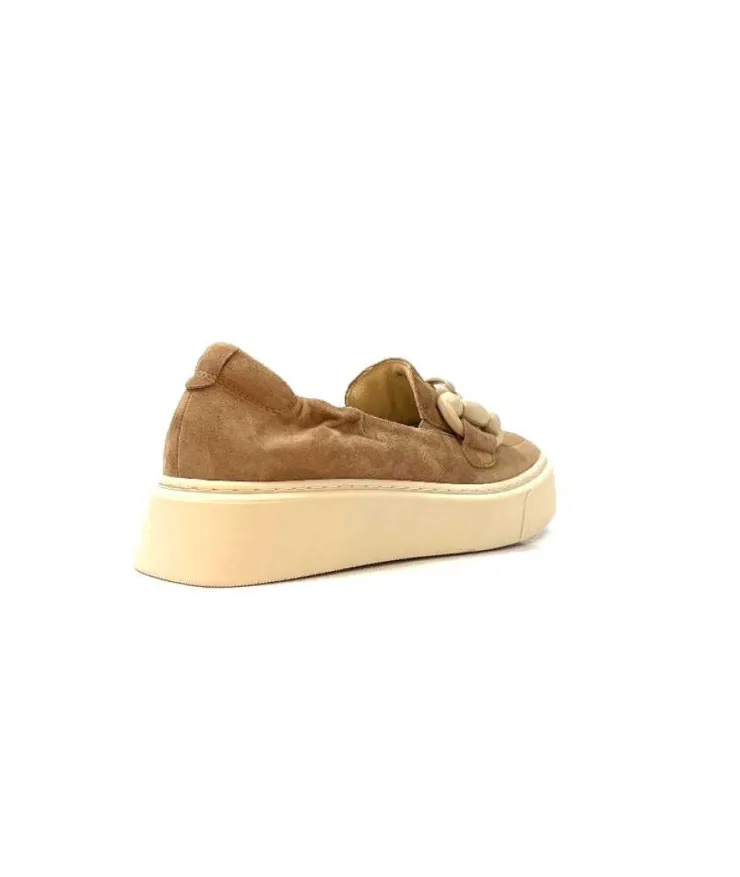 Softwaves 8.80.02 Daim Cuoio*Femme Mocassins