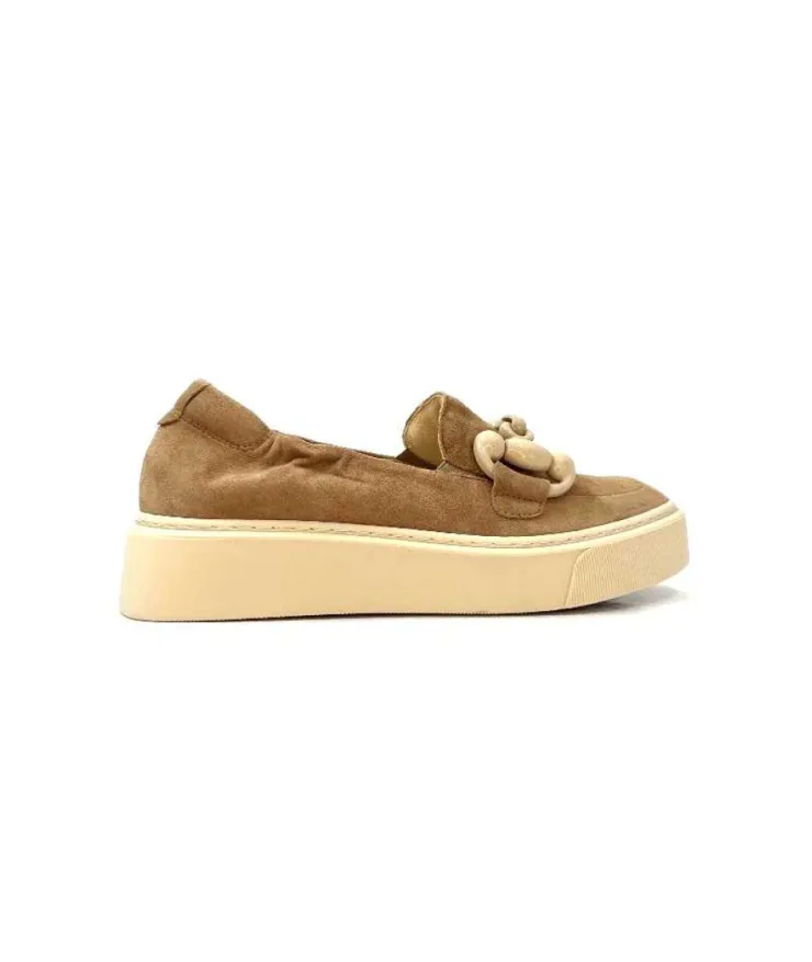 Softwaves 8.80.02 Daim Cuoio*Femme Mocassins