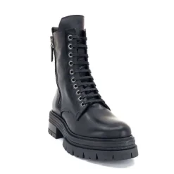 The Seller 9006 Cuir Noir*Femme Bottines