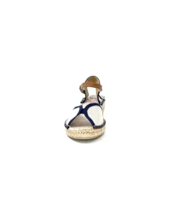 Toni Pons Bego Textile Ecru Marine*Femme Espadrilles