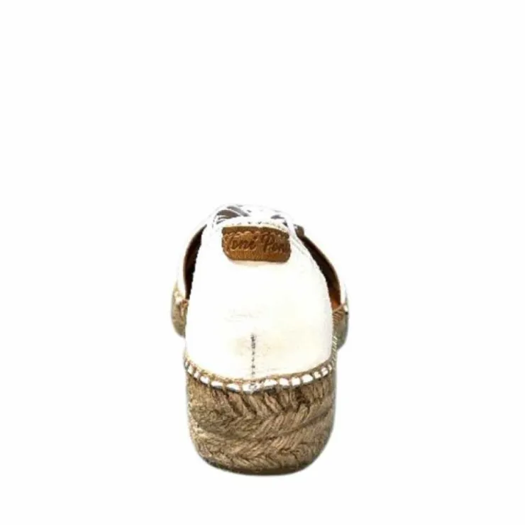 Toni Pons Ebre Cuir Blanc*Femme Espadrilles