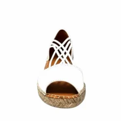 Toni Pons Ebre Cuir Blanc*Femme Espadrilles