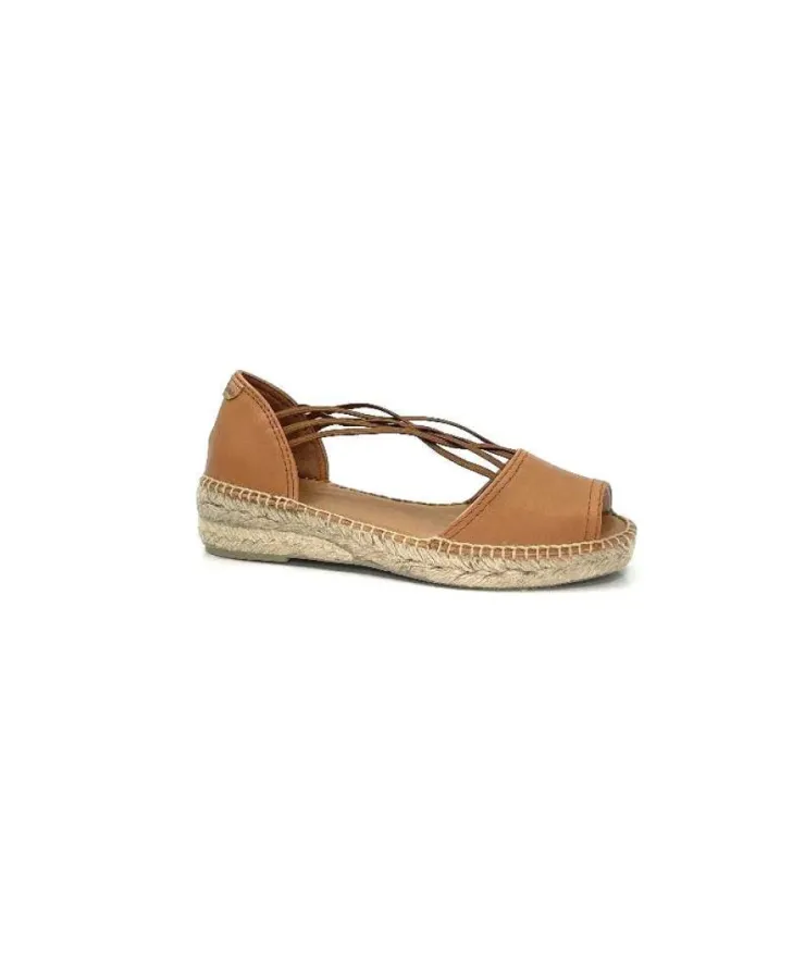 Toni Pons Ebre Cuir Marron*Femme Espadrilles