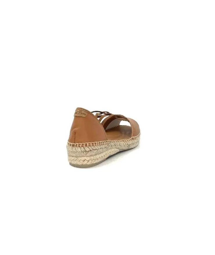 Toni Pons Ebre Cuir Marron*Femme Espadrilles