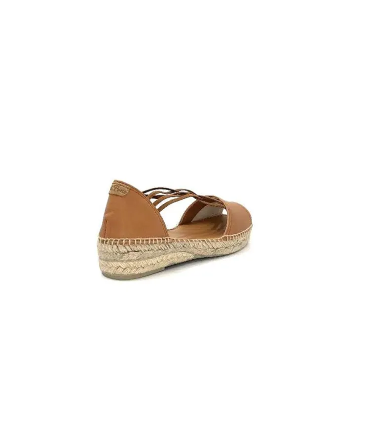 Toni Pons Ebre Cuir Marron*Femme Espadrilles