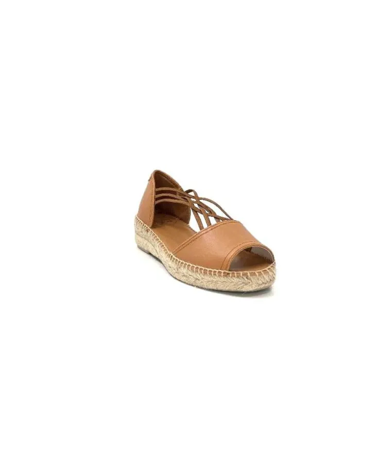 Toni Pons Ebre Cuir Marron*Femme Espadrilles