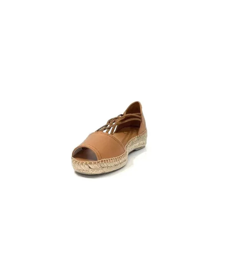Toni Pons Ebre Cuir Marron*Femme Espadrilles
