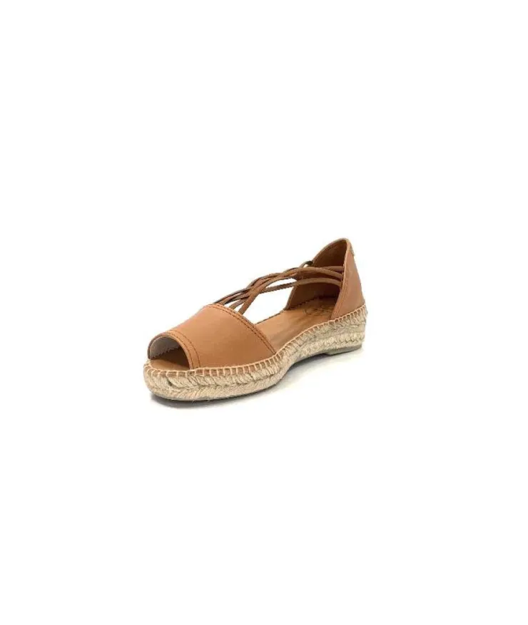 Toni Pons Ebre Cuir Marron*Femme Espadrilles