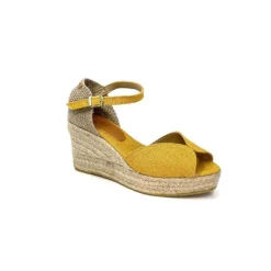 Toni Pons Lua Textile Jaune Moutarde*Femme Espadrilles