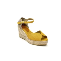 Toni Pons Lua Textile Jaune Moutarde*Femme Espadrilles