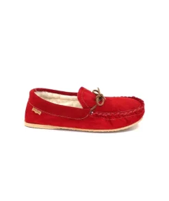 Toni Pons Mila Vermeille Daim Rouge*Femme Pantoufles