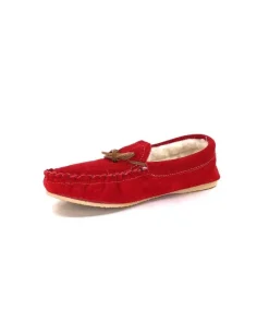 Toni Pons Mila Vermeille Daim Rouge*Femme Pantoufles