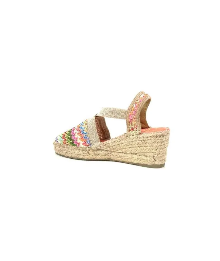 Toni Pons Terra Nz Textile Multi Orange Beige*Femme Espadrilles