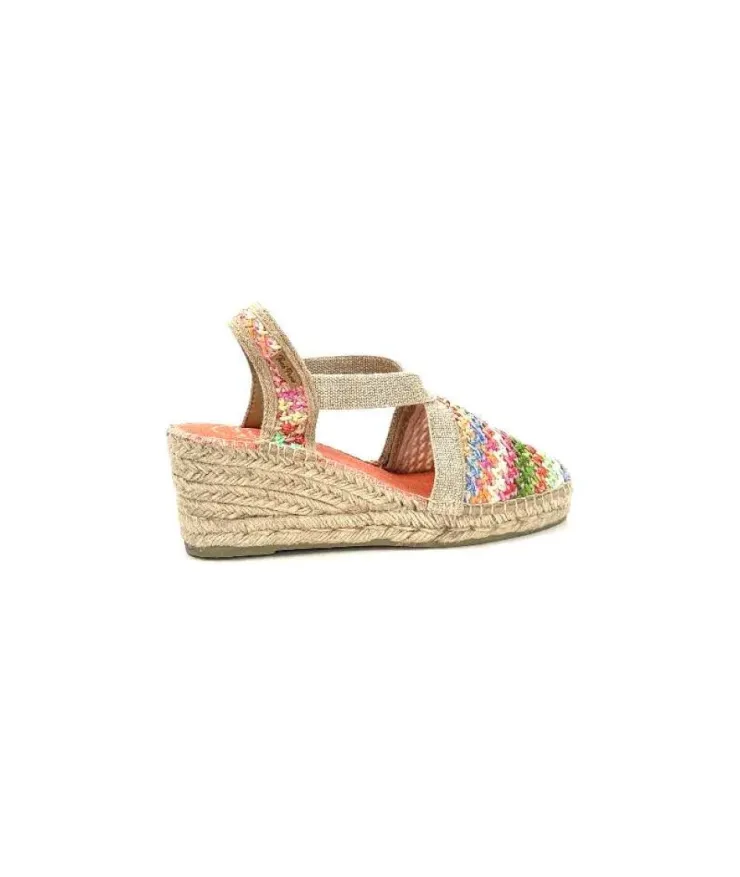 Toni Pons Terra Nz Textile Multi Orange Beige*Femme Espadrilles