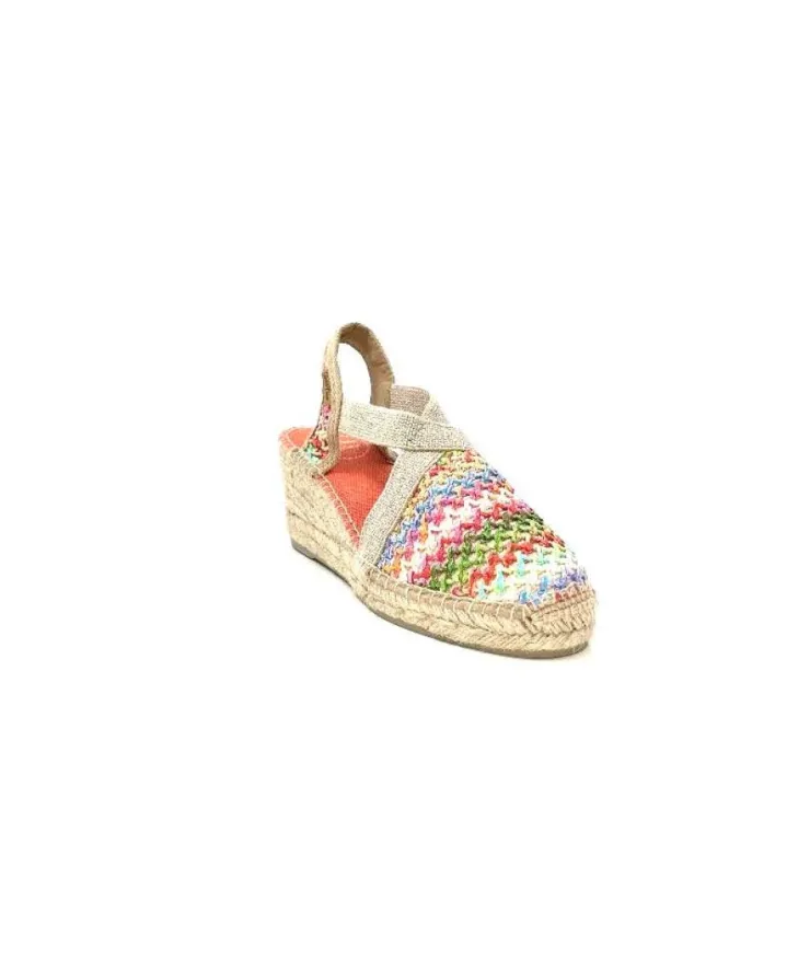 Toni Pons Terra Nz Textile Multi Orange Beige*Femme Espadrilles