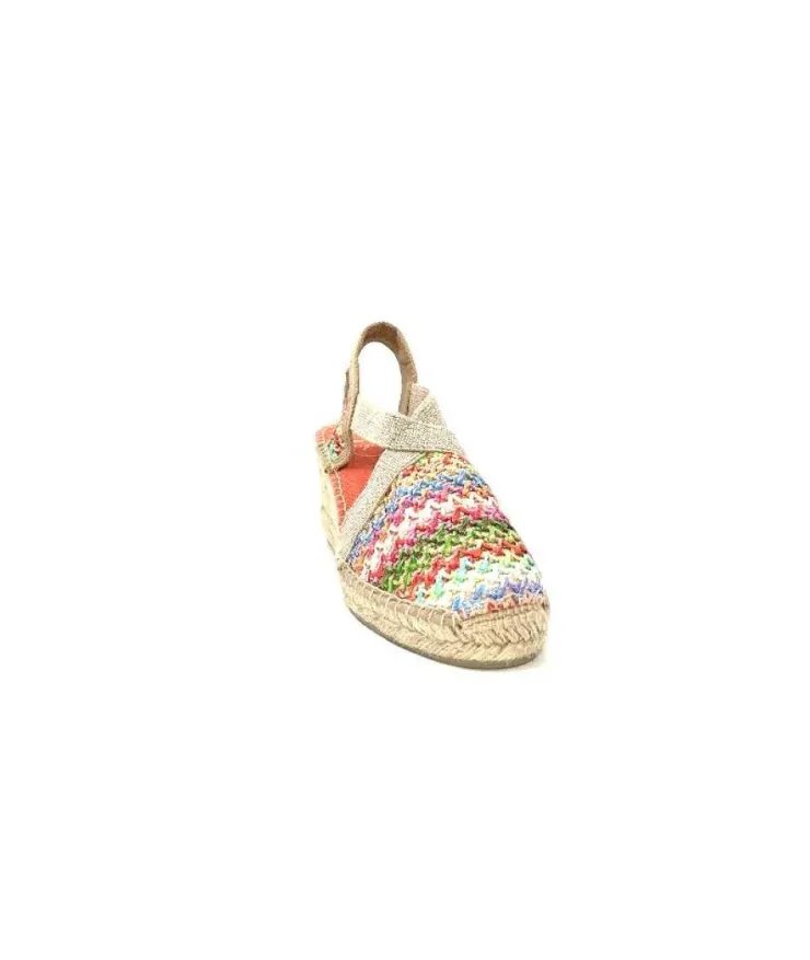 Toni Pons Terra Nz Textile Multi Orange Beige*Femme Espadrilles