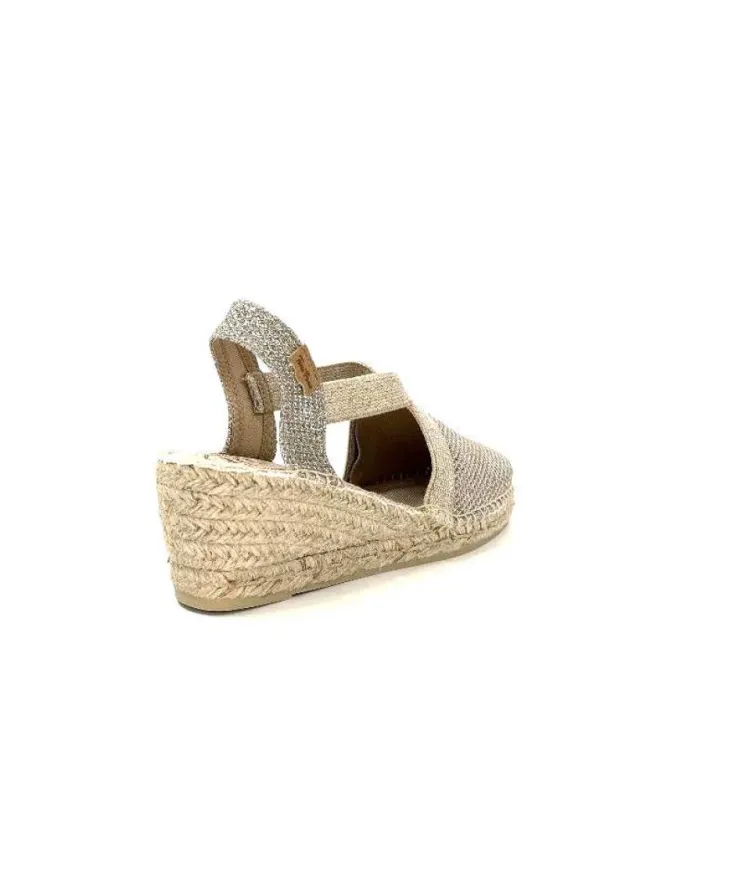 Toni Pons Triton Textile Glitter Or*Femme Espadrilles