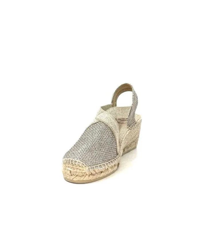 Toni Pons Triton Textile Glitter Or*Femme Espadrilles